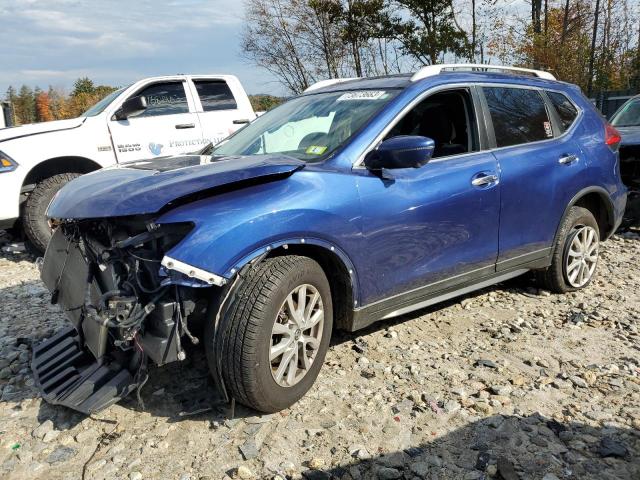 5N1AT2MV5HC847499 - 2017 NISSAN ROGUE SV BLUE photo 1