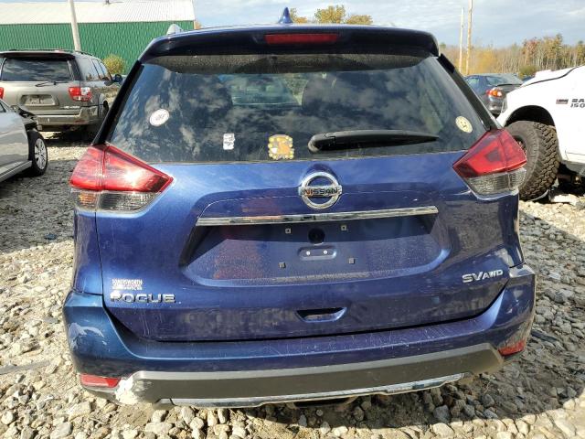 5N1AT2MV5HC847499 - 2017 NISSAN ROGUE SV BLUE photo 6