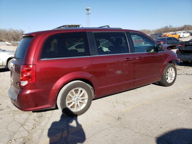 2C4RDGCG0KR723692 - 2019 DODGE GRAND CARA SXT BURGUNDY photo 3