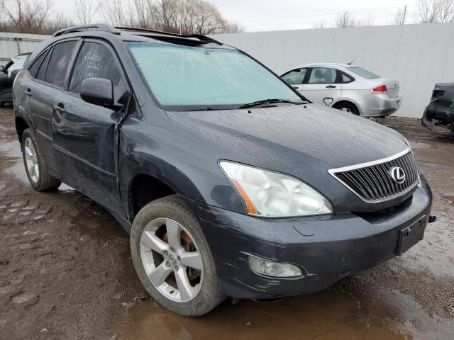 2T2HA31U04C029556 - 2004 LEXUS RX 330 GRAY photo 4