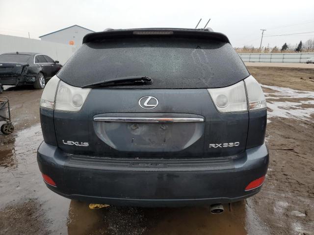 2T2HA31U04C029556 - 2004 LEXUS RX 330 GRAY photo 6