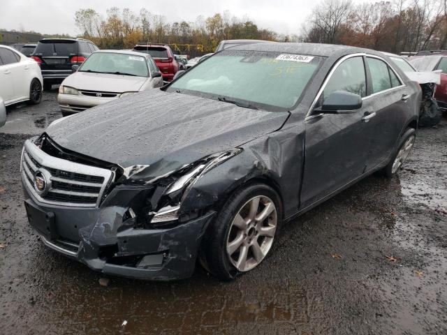 1G6AJ5SX1D0132153 - 2013 CADILLAC ATS PERFORMANCE GRAY photo 1