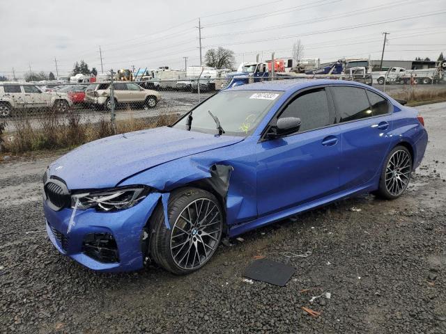 3MW5R7J01N8C32815 - 2022 BMW 330XI Azul foto 1