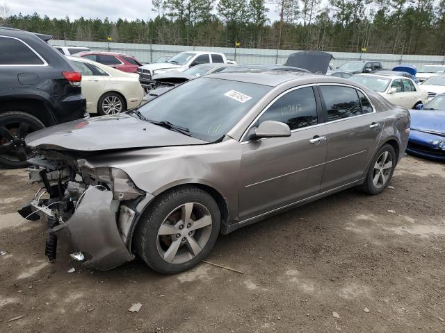 1G1ZC5E00CF292960 - 2012 CHEVROLET MALIBU 1LT SILVER photo 1