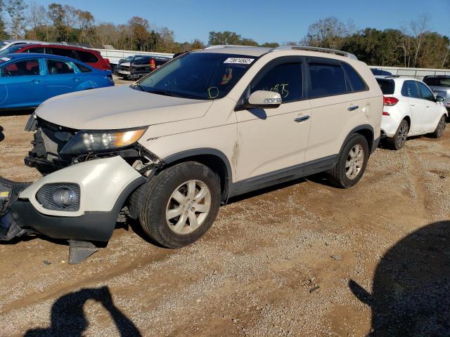 5XYKT3A18BG044401 - 2011 KIA SORENTO BASE CREAM photo 1