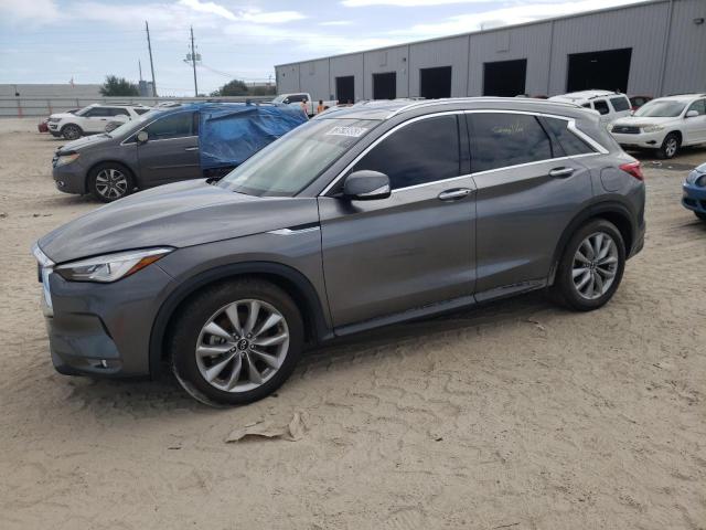 3PCAJ5BB7MF113657 - 2021 INFINITI QX50 LUXE GRAY photo 1