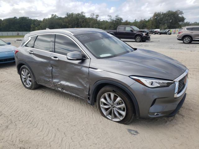 3PCAJ5BB7MF113657 - 2021 INFINITI QX50 LUXE GRAY photo 4