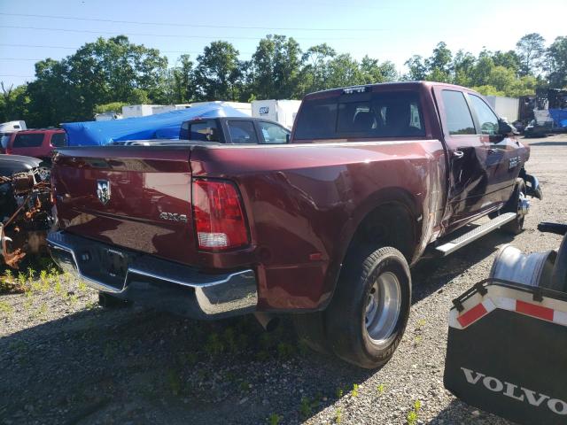 3C63RRHL2JG422880 - 2018 RAM 3500 SLT BURGUNDY photo 3