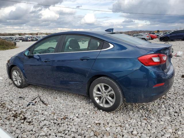 1G1BE5SM3K7113936 - 2019 CHEVROLET CRUZE LT BLUE photo 2