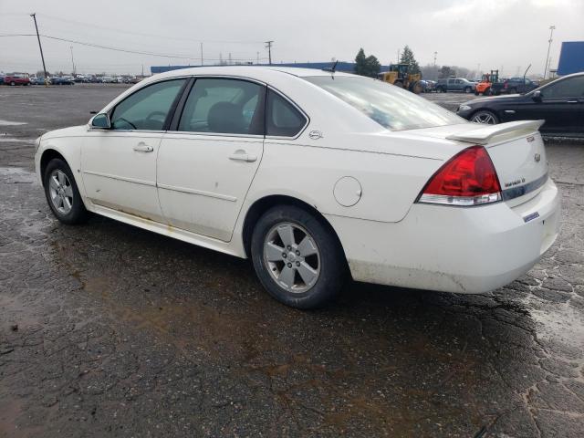 2G1WT57K791113718 - 2009 CHEVROLET IMPALA 1LT WHITE photo 2