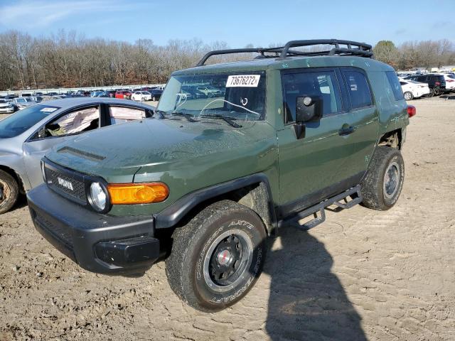 JTEBU4BF6BK105702 - 2011 TOYOTA FJ CRUISER GREEN photo 1