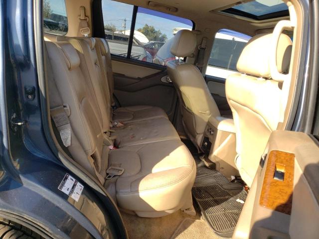 5N1AR18W16C611666 - 2006 NISSAN PATHFINDER LE GRAY photo 11