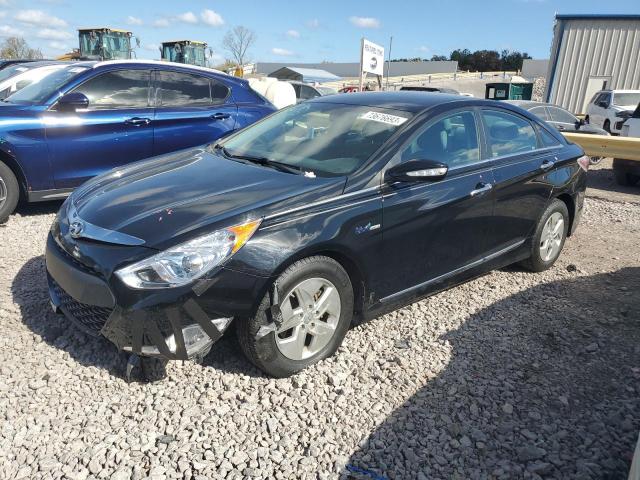 KMHEC4A48BA006630 - 2011 HYUNDAI SONATA HYBRID BLACK photo 1