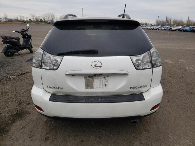 2T2HK31U28C047530 - 2008 LEXUS RX 350 WHITE photo 6