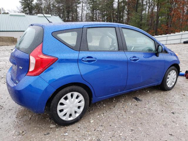 3N1CE2CP8EL411825 - 2014 NISSAN VERSA NOTE S BLUE photo 3