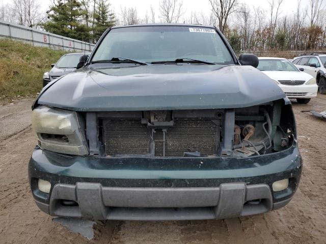 1GNDT13S132287702 - 2003 CHEVROLET TRAILBLAZE GREEN photo 5