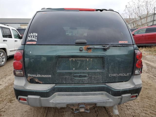 1GNDT13S132287702 - 2003 CHEVROLET TRAILBLAZE GREEN photo 6