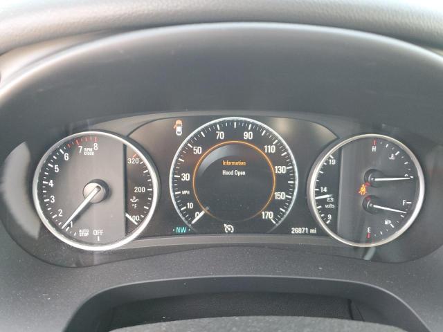 1G4ZP5SS0HU164637 - 2017 BUICK LACROSSE ESSENCE SILVER photo 9