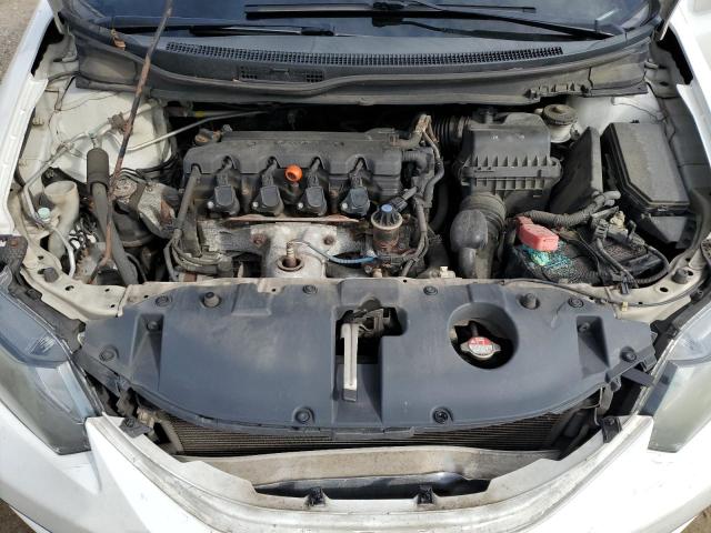 19XFB2F9XDE256326 - 2013 HONDA CIVIC EXL თეთრი ფოტო 11