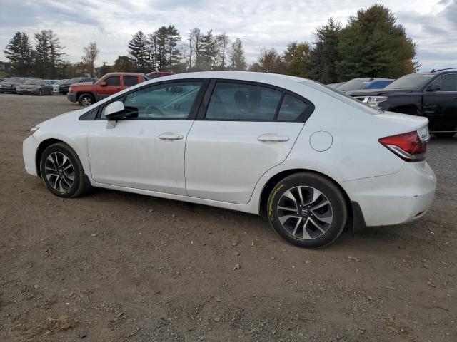 19XFB2F9XDE256326 - 2013 HONDA CIVIC EXL WHITE photo 2