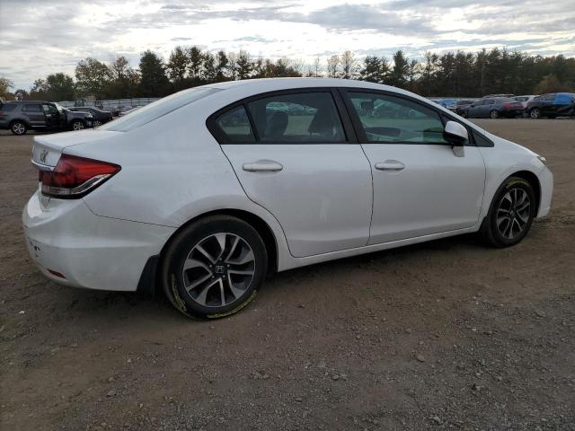 19XFB2F9XDE256326 - 2013 HONDA CIVIC EXL WHITE photo 3