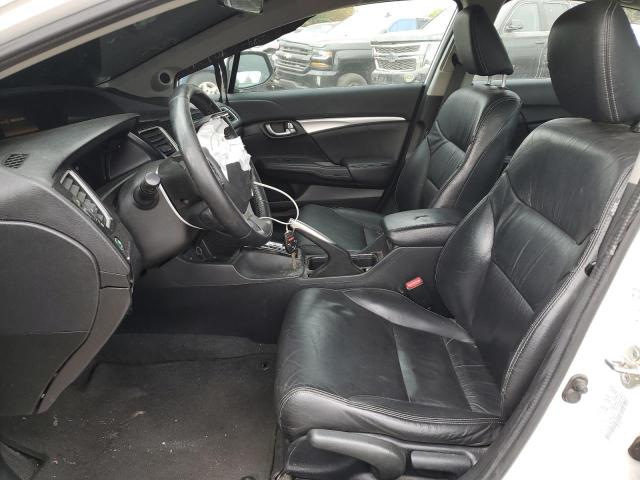 19XFB2F9XDE256326 - 2013 HONDA CIVIC EXL თეთრი ფოტო 7