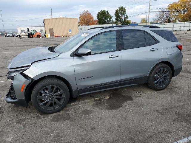 3GNAXWEG4PL163652 - 2023 CHEVROLET EQUINOX RS SILVER photo 1