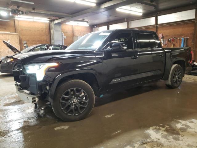 5TFNA5DB7NX024080 - 2022 TOYOTA TUNDRA CREWMAX PLATINUM Schwarz Foto 1