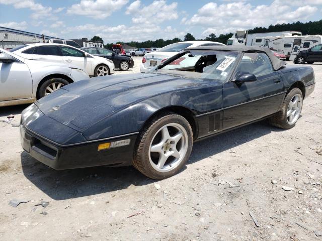 1G1YY678XG5905538 - 1986 CHEVROLET CORVETTE BLACK photo 2