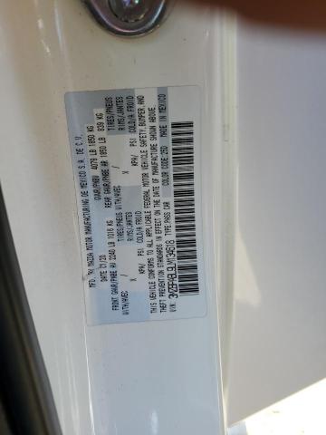 3MZBPABL9LM134618 - 2020 MAZDA 3 WHITE photo 13