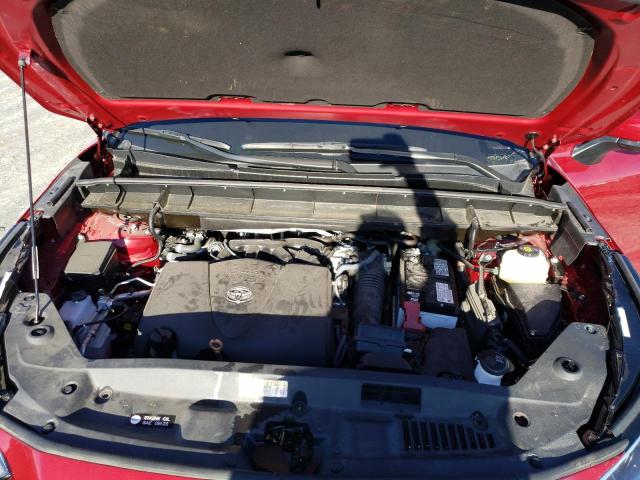 5TDGZRBH9NS211598 - 2022 TOYOTA HIGHLANDER XLE Bordo foto 12