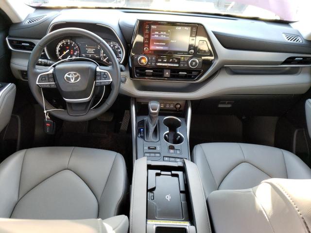 5TDGZRBH9NS211598 - 2022 TOYOTA HIGHLANDER XLE Bordo foto 8