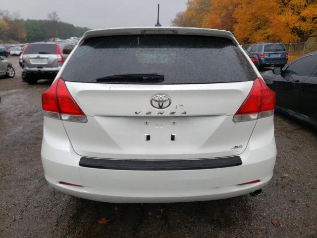 4T3BE11A49U008909 - 2009 TOYOTA VENZA WHITE photo 6