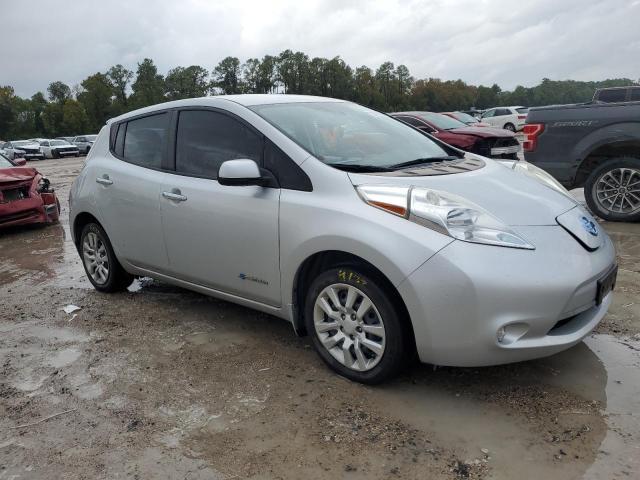 1N4AZ0CP7FC311103 - 2015 NISSAN LEAF S SILVER photo 4