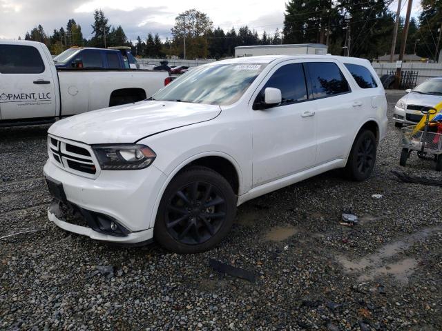 1C4RDJDG7JC160661 - 2018 DODGE DURANGO GT WHITE photo 1