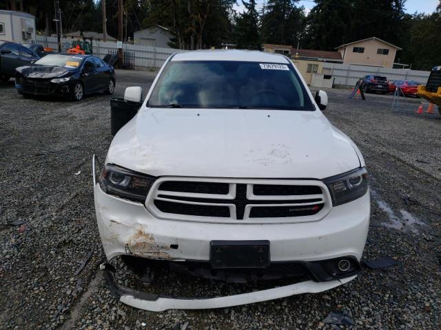 1C4RDJDG7JC160661 - 2018 DODGE DURANGO GT WHITE photo 5