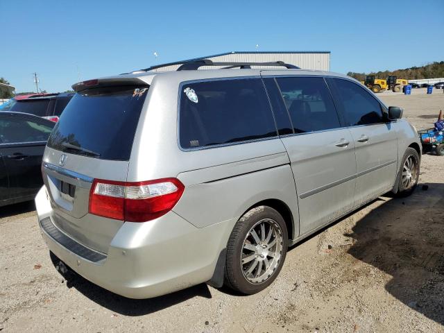 5FNRL38856B121868 - 2006 HONDA ODYSSEY TOURING SILVER photo 3