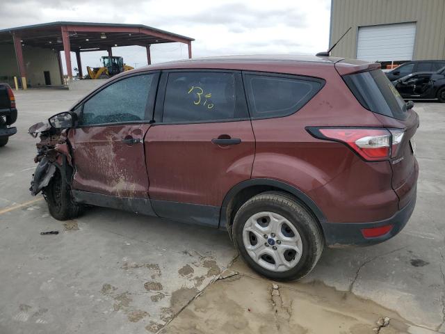 1FMCU0F76JUA10320 - 2018 FORD ESCAPE S BURGUNDY photo 2