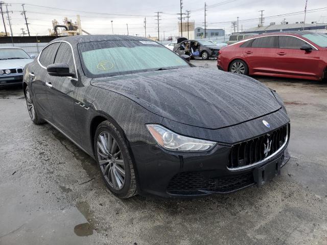 ZAM57XSA3H1206172 - 2017 MASERATI GHIBLI BLACK photo 4