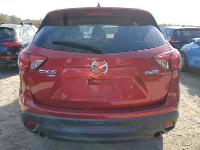 JM3KE4CYXG0631407 - 2016 MAZDA CX-5 TOURING RED photo 6