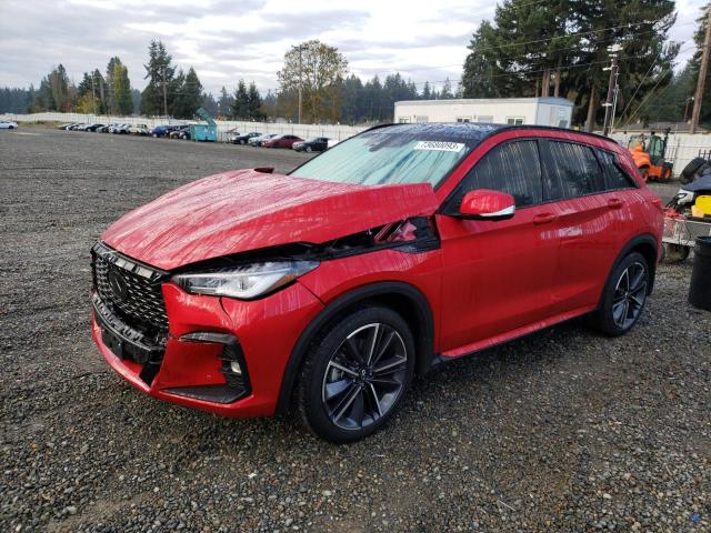 3PCAJ5FBXPF115451 - 2023 INFINITI QX50 SPORT RED photo 1