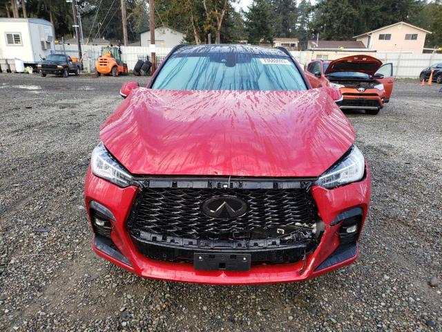 3PCAJ5FBXPF115451 - 2023 INFINITI QX50 SPORT RED photo 5