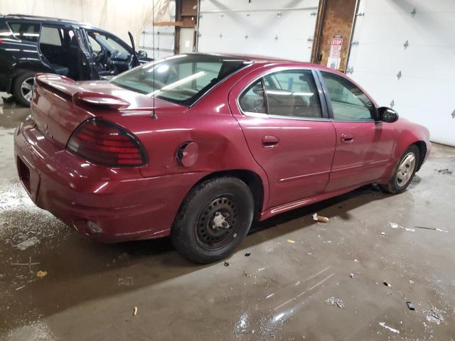 1G2NE52E55M250187 - 2005 PONTIAC GRAND AM SE BURGUNDY photo 3