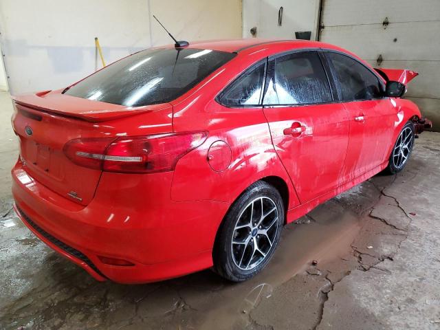 1FADP3F29GL274870 - 2016 FORD FOCUS SE RED photo 3