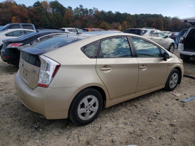 JTDKN3DUXB1402954 - 2011 TOYOTA PRIUS BEIGE photo 3