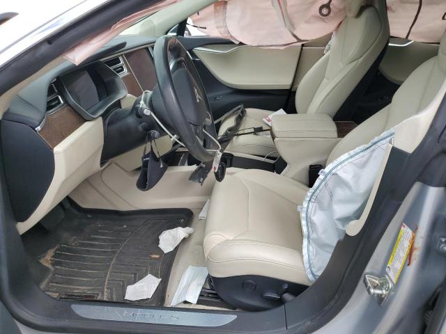 5YJSA1E20HF217132 - 2017 TESLA MODEL S Արծաթագույն լուսանկար 7