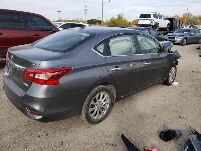 3N1AB7AP4KL625545 - 2019 NISSAN SENTRA S GRAY photo 3