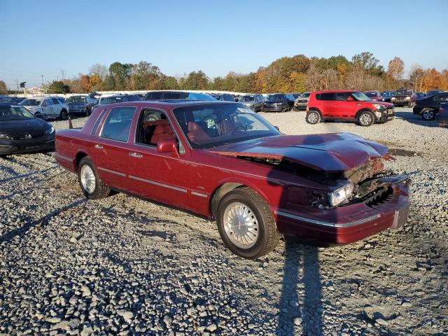 1LNLM83W5VY663813 - 1997 LINCOLN TOWN CARTIER BURGUNDY photo 4