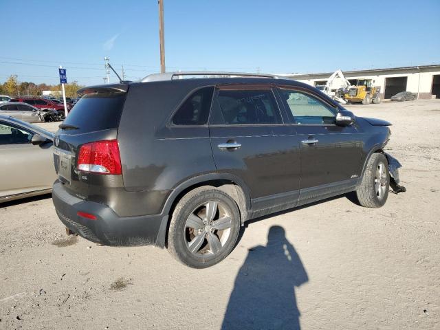 5XYKUDA69DG374159 - 2013 KIA SORENTO EX GRAY photo 3