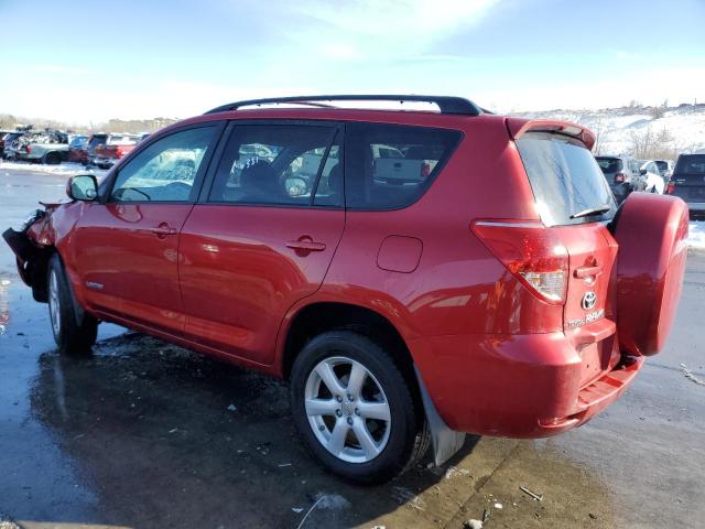 JTMBD31V385191131 - 2008 TOYOTA RAV4 LIMITED RED photo 2